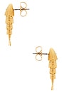 view 2 of 2 PENDIENTES LARGOS ANCHOVY in Gold