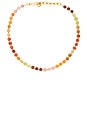 view 1 of 2 COLLIER AVEC PERLES SUMMER in Orange Multi
