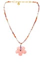 view 1 of 2 SAUTOIR PENDENTIF GROOVY in Pink Multi