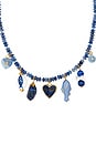 view 2 of 2 SAUTOIR PENDENTIF MANTOLOKING in Blue Multi