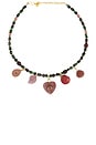view 1 of 3 COLLAR COLGANTE ROSEWOOD in Jewel Multi