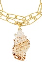 view 2 of 3 SAUTOIR PENDENTIF AUGUSTA in Gold/Shell