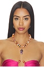 view 5 of 4 Coastal Muse Necklace in Amethyst/Shell
