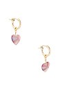 view 1 of 3 Violet Muse Earrings in Violet