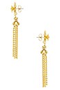 view 2 of 2 Shimmy Earrings in Gold