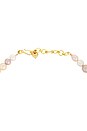 view 4 of 3 Flora Necklace in Pearl Multi & Gold