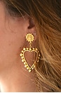 view 3 of 4 HEART OF GOLD イヤリング in Gold