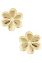 view 1 of 2 Flora Earrings in Gold