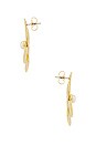 view 2 of 2 Flora Earrings in Gold