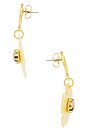 view 2 of 2 Moonflower Earrings in Mop
