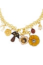 view 2 of 4 COLLAR BLOOM DESERT  in Gold Multi