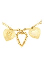view 2 of 5 Queen Of Hearts Necklace in Gold