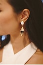view 2 of 2 Darya Earrings in Brown
