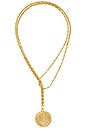view 1 of 2 Fauna Necklace in Gold