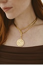 view 2 of 2 Fauna Necklace in Gold
