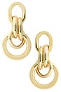 view 1 of 1 Collins Earrings in Gold