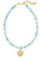 view 1 of 1 June Necklace in Blue Multi