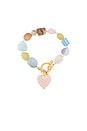 view 2 of 3 Brooke Bracelet in Pastel Gemstone Multi