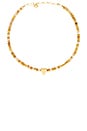 view 1 of 2 Confetti Necklace in Yellow Jade