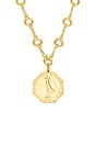 view 2 of 2 Coraline Necklace in Gold