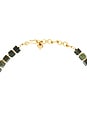 view 3 of 3 ОЖЕРЕЛЬЕ С БИСЕРОМ GLIMMER in Canadian Green Jade