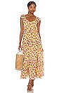view 1 of 3 Erin Dress in Flower Carpet Vibrant Yellow