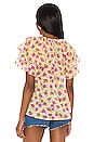 view 3 of 4 ANDREA トップ in Flower Carpet Vibrant Yellow