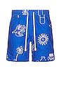 view 1 of 3 Haven Boardshort in Victoria Blue
