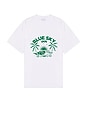 view 1 of 4 Green Wave T-Shirt in White