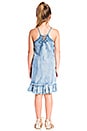view 5 of 5 Ruffle Denim Dress in Next in Next in Line