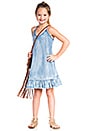 view 6 of 5 Ruffle Denim Dress in Next in Next in Line