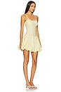 view 2 of 3 Bubble Mini Dress in Bread and Butter
