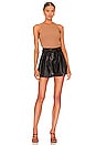 view 4 of 4 Faux Leather Short in Suspicious Mind