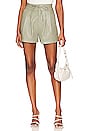 view 1 of 4 Faux Leather Maybell Short in Joyous Shout
