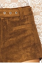view 6 of 6 Faux Suede Hot Short in Wide Open