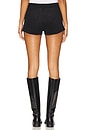 view 4 of 6 Faux Suede Hot Short in Social Scene