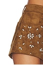 view 6 of 6 Embellished Short in Camel