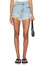 view 1 of 6 SHORT EN JEAN in Cold Wave