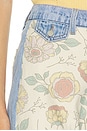 view 6 of 6 Floral Denim Short in In Blossom