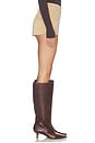 view 4 of 6 Suede Shorts in Candle Glow