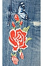 view 5 of 5 Embroidered Crop in Wild Child