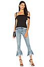 view 4 of 4 Ruffle Crop Jean in Fancy That