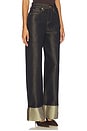 view 2 of 6 Cuffed Wide Leg Jeans in Clout Chaser