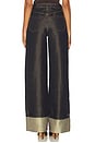 view 4 of 6 Cuffed Wide Leg Jeans in Clout Chaser