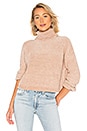 view 1 of 4 Chenille Turtleneck Sweater in Topaz