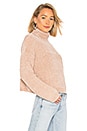 view 2 of 4 Chenille Turtleneck Sweater in Topaz