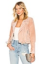 view 1 of 4 Belted Suede Jacket in Candy Crush