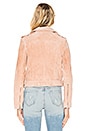 view 3 of 4 Belted Suede Jacket in Candy Crush