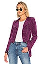 view 1 of 4 Suede Moto Jacket in Ursula
