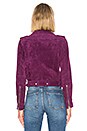 view 3 of 4 Suede Moto Jacket in Ursula
